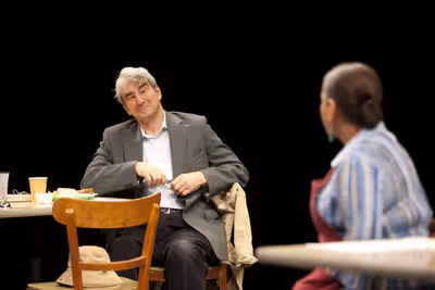 Sam Waterston and Liza Colon-Zayas Photo